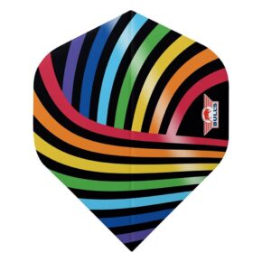 Misaladejuegos Plumas Bulls Powerflite D100 Rainbow Standard BU-50941