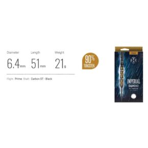 Misaladejuegos Dardos Harrows Darts Imperial Diamond 90% 21gr BD83521 - Imagen 5
