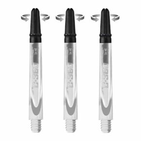 Misaladejuegos Cañas Harrows Darts Carbon 360 Medium 49mm Clear SH2041 - Imagen 2