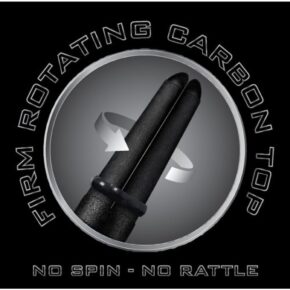 Misaladejuegos Cañas Harrows Darts Carbon 360 Midi 42mm Negro SH2050 - Imagen 4