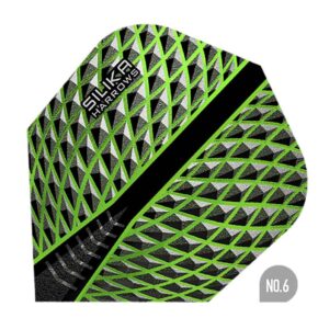 Misaladejuegos Plumas Harrows Darts Silika n6 5100 Green FB5102 - Imagen 2
