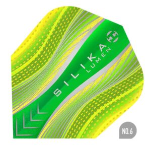 Misaladejuegos Plumas Harrows Darts Silika Lumen n6 5117 Yellow FB5117 - Imagen 3