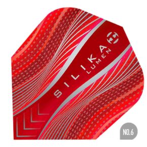Misaladejuegos Plumas Harrows Darts Silika Lumen n6 5118 Red FB5118 - Imagen 3