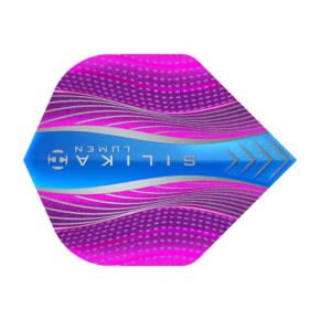Misaladejuegos Plumas Harrows Darts Silika Lumen n6 Shape 5119 Aqua Pink FB5119 - Imagen 3