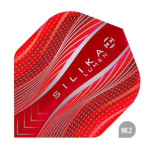 Misaladejuegos Plumas Harrows Darts Silika Lumen n2 5121 Red FB5123 - Imagen 3