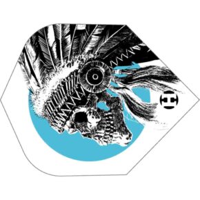 Misaladejuegos Plumas Harrows Darts Prime Indian Skull 7546 FB7546 - Imagen 2