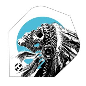 Misaladejuegos Plumas Harrows Darts Prime Indian Skull 7546 FB7546 - Imagen 3