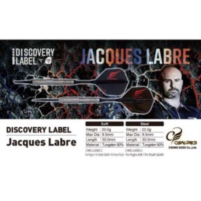 Misaladejuegos Dardos Cosmo Darts DISCOVERY LABEL  Jacques Labre - Imagen 3