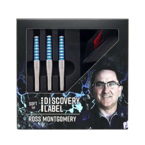 Misaladejuegos Dardos Cosmo Darts DISCOVERY LABEL Ross Montgomery 90% 19g - Imagen 5