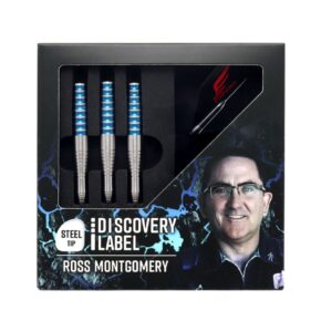Misaladejuegos Dardos Cosmo Darts DISCOVERY LABEL Ross Montgomery 90% 24g - Imagen 6