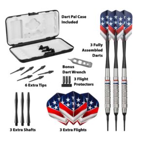 Misaladejuegos Dardos Fat Cat Darts Support Our Troops Nickel 20gr 20-2075-20 - Imagen 2