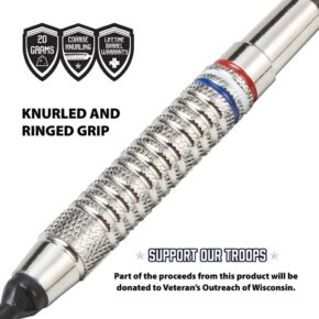 Misaladejuegos Dardos Fat Cat Darts Support Our Troops Nickel 20gr 20-2075-20 - Imagen 3