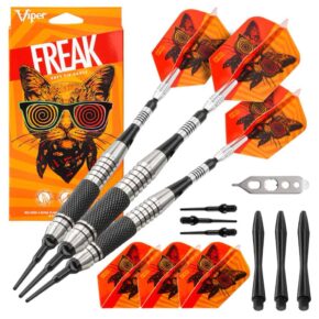 Misaladejuegos Dardos Viper The Freak Darts Nickel 18gr 20-1003-18