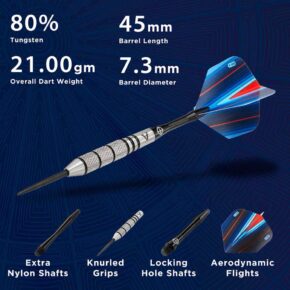 Misaladejuegos Dardos Viper Darts Viper Sidewinder 80% 21gr 23-1801-21 - Imagen 2