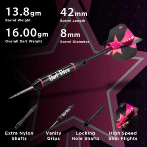 Misaladejuegos Dardos Viper Darts Viper Vanity Laton 22gr 22-1903-22 - Imagen 3