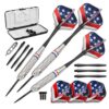 Misaladejuegos Dardos Fat Cat Darts Support Our Troops Nickel 23gr 22-2075-23