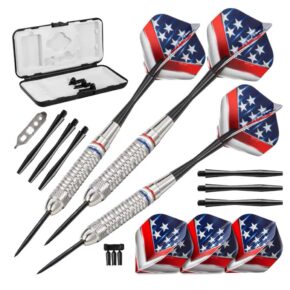 Misaladejuegos Dardos Fat Cat Darts Support Our Troops Nickel 23gr 22-2075-23