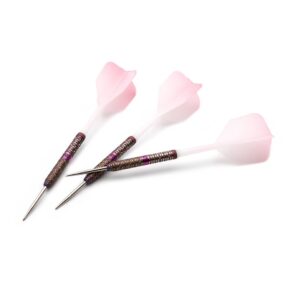 Misaladejuegos Dardos Cuesoul Pink Lady Cocktail Steel Tip 90% 22g CSOP-90Y21K4 - Imagen 3