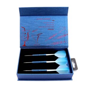 Misaladejuegos Dardos Cuesoul Blue Cocktail Steel Tip 90% 22g CSOP-90Y22K11 - Imagen 2