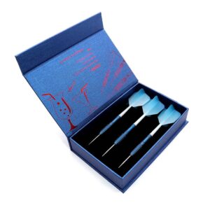Misaladejuegos Dardos Cuesoul Blue Cocktail Steel Tip 90% 22g CSOP-90Y22K11 - Imagen 6