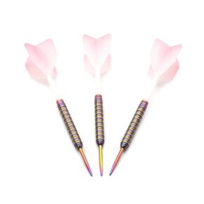Misaladejuegos Dardos Cuesoul Pink Gem Stone Steel Tip 90% 22g CSGS-90Y22K9 - Imagen 3
