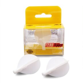 Misaladejuegos Plumas Flights Darts Cuesoul Tero AK4 White Pear AK4-2SDYS - Imagen 2
