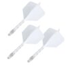 Misaladejuegos Plumas Cuesoul Rost T19 Talla S 64mm Clear White CS-AK578S - Imagen 2