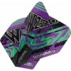Misaladejuegos Plumas Winmau Darts Prism Delta Wizard Purple Green Flight 6915.252 - Imagen 3
