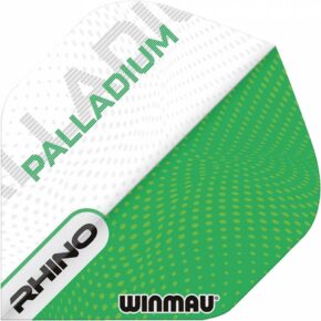 Misaladejuegos Plumas Winmau Darts Standard Rhino Pallatium Green White 6905.233 - Imagen 2