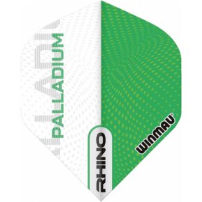 Misaladejuegos Plumas Winmau Darts Standard Rhino Pallatium Green White 6905.233