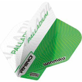 Misaladejuegos Plumas Winmau Darts Standard Rhino Pallatium Green White 6905.233 - Imagen 4