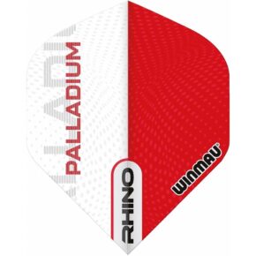Misaladejuegos Plumas Winmau Darts Standard Rhino Pallatium Red White 6905.234