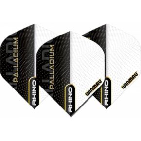 Misaladejuegos Plumas Winmau Darts Standard Rhino Pallatium Black White 6905.235 - Imagen 3
