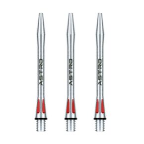 Misaladejuegos Cañas Winmau Darts Astro Aluminium Red Medium 46mm  7012.202 - Imagen 2