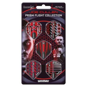 Misaladejuegos Plumas Winmau Darts Joe Cullen Prism Flight Collection 8138