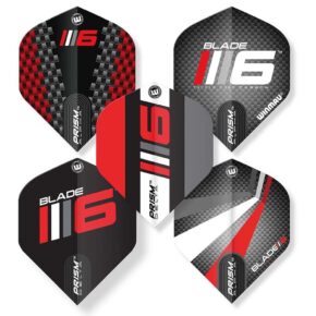 Misaladejuegos Plumas Winmau Darts Blade 6 Flight Collection 8142 - Imagen 2