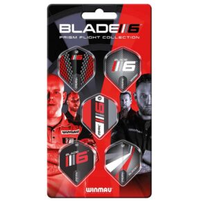 Misaladejuegos Plumas Winmau Darts Blade 6 Flight Collection 8142
