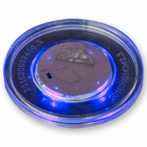 Misaladejuegos Disco Mesa Aire Led Azul 65mm 60304