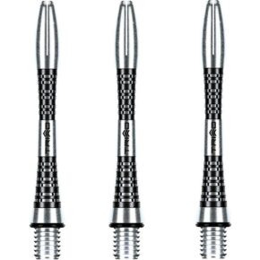 Misaladejuegos Cañas Winmau Darts Triad Aluminium Black Medium 46mm  7013.201 - Imagen 4