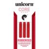 Misaladejuegos Dardos Unicorn Rubberised Red 21gr Latón 8653 - Imagen 5