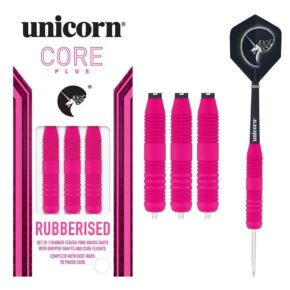 Misaladejuegos Dardos Unicorn Rubberised Pink 24gr Latón 8657 - Imagen 4