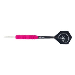 Misaladejuegos Dardos Unicorn Rubberised Pink 26gr Latón 8658