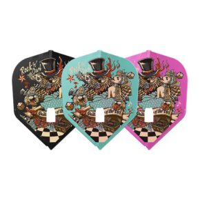 Misaladejuegos Plumas L-Flight Signature Champagne L3PRO Kami Shape Ken Touzawa V3 Mix  sL3PROKAMI-Ken Touzawa v3-MIX