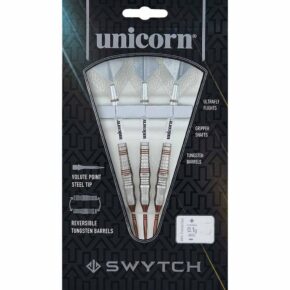 Misaladejuegos Dardos Unicorn Swytch Steel Rosso 23gr 80% 27940 - Imagen 5