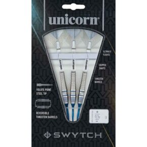 Misaladejuegos Dardos Unicorn Swytch Steel Blue 22gr 80% 27933 - Imagen 5