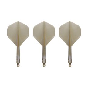 Misaladejuegos Plumas Condor Axe Standard Metallic Champagne Gold L 33.5mm 3 Uds. - Imagen 3