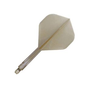 Misaladejuegos Plumas Condor Axe Standard Metallic Champagne Gold M 27.5mm 3 Uds.