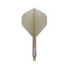 Misaladejuegos Plumas Condor Axe Standard Metallic Champagne Gold S 21.5mm 3 Uds. - Imagen 2