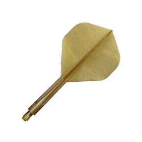 Misaladejuegos Plumas Condor Axe Standard Metallic Gold S 21.5mm 3 Uds.