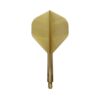 Misaladejuegos Plumas Condor Axe Standard Metallic Gold M 27.5mm 3 Uds. - Imagen 2
